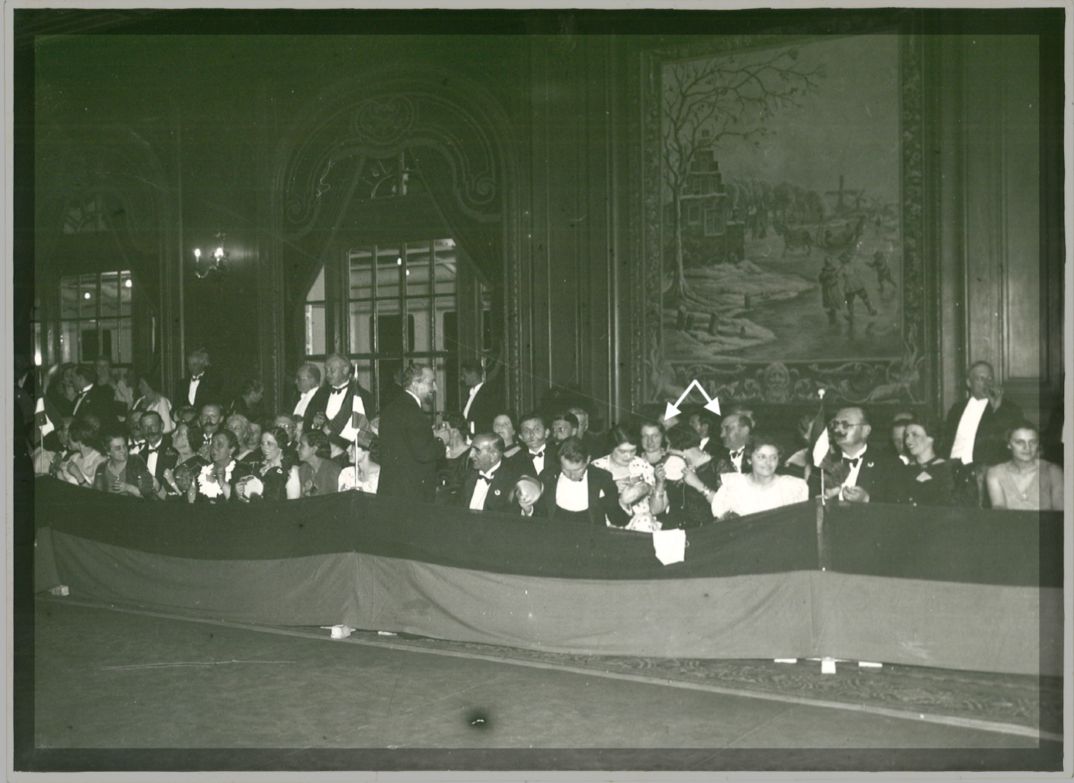 Gina si Jean Solomon la Congresul UNIPEDE Zurich 1934