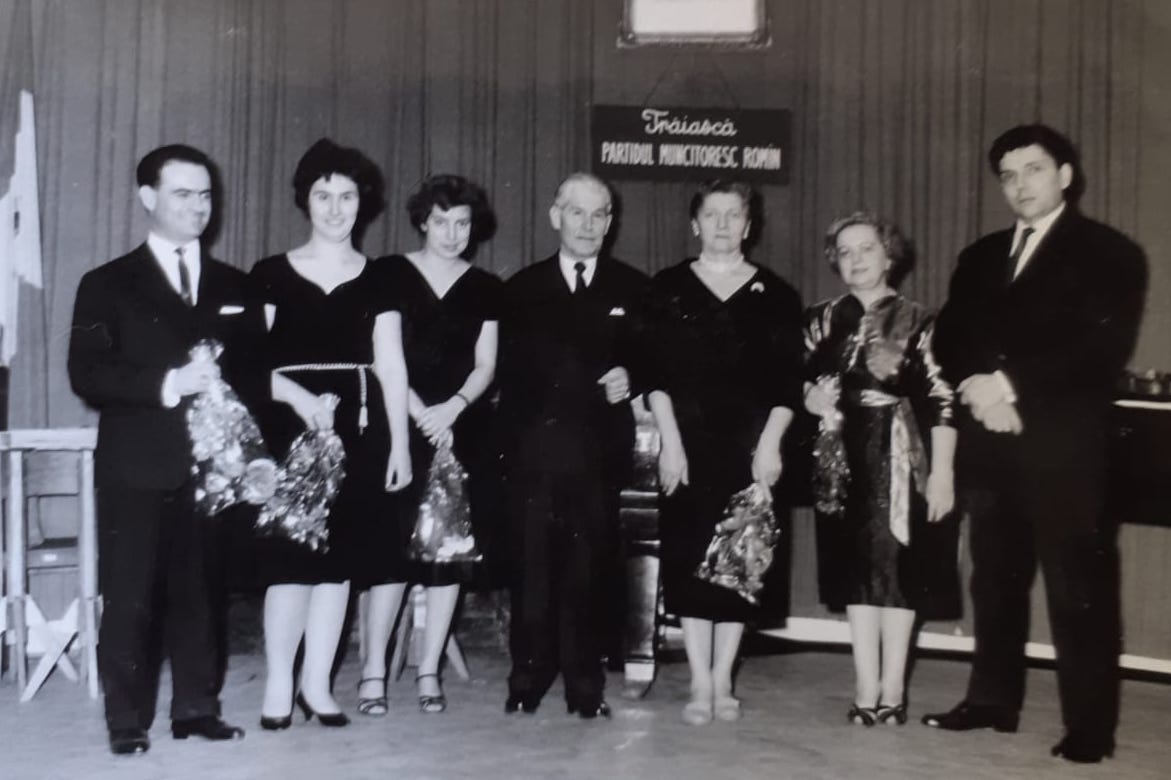 Gina Solomon cu colegi de la Liceul de Muzica nr. 1